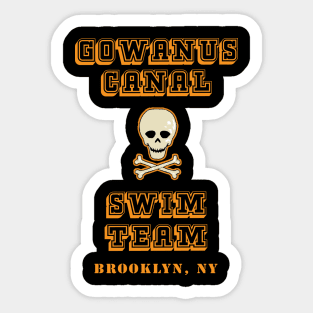 GOWANUS CANAL SWIM TEAM Sticker